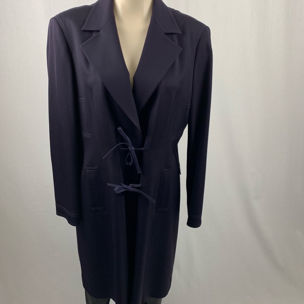 Laurel Dark Plum Dressy Jacket Size 12